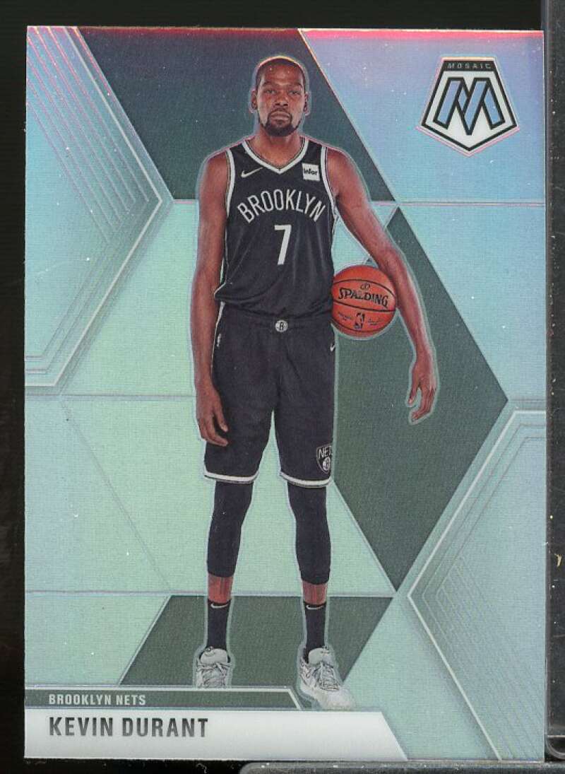 Kevin Durant Card 2019-20 Panini Mosaic Silver #1  Image 1