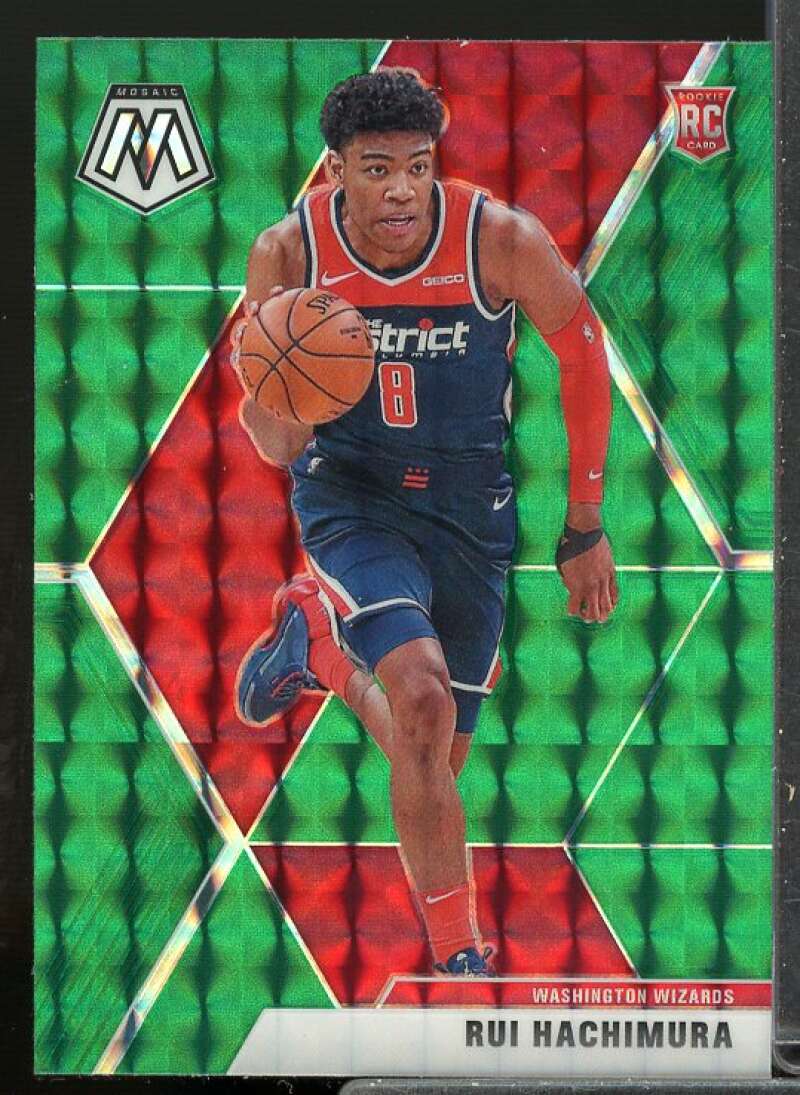 Rui Hachimura Card 2019-20 Panini Mosaic Mosaic Green #231  Image 1