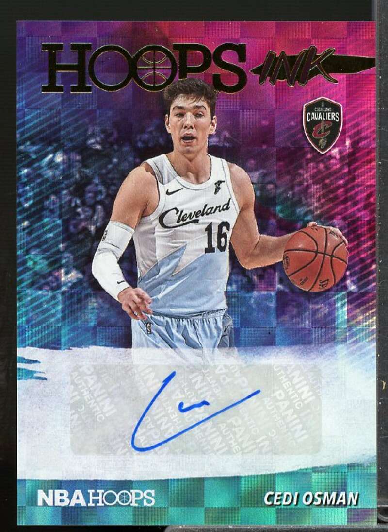 Cedi Osman Card 2019-20 Hoops Hoops Ink #14  Image 1