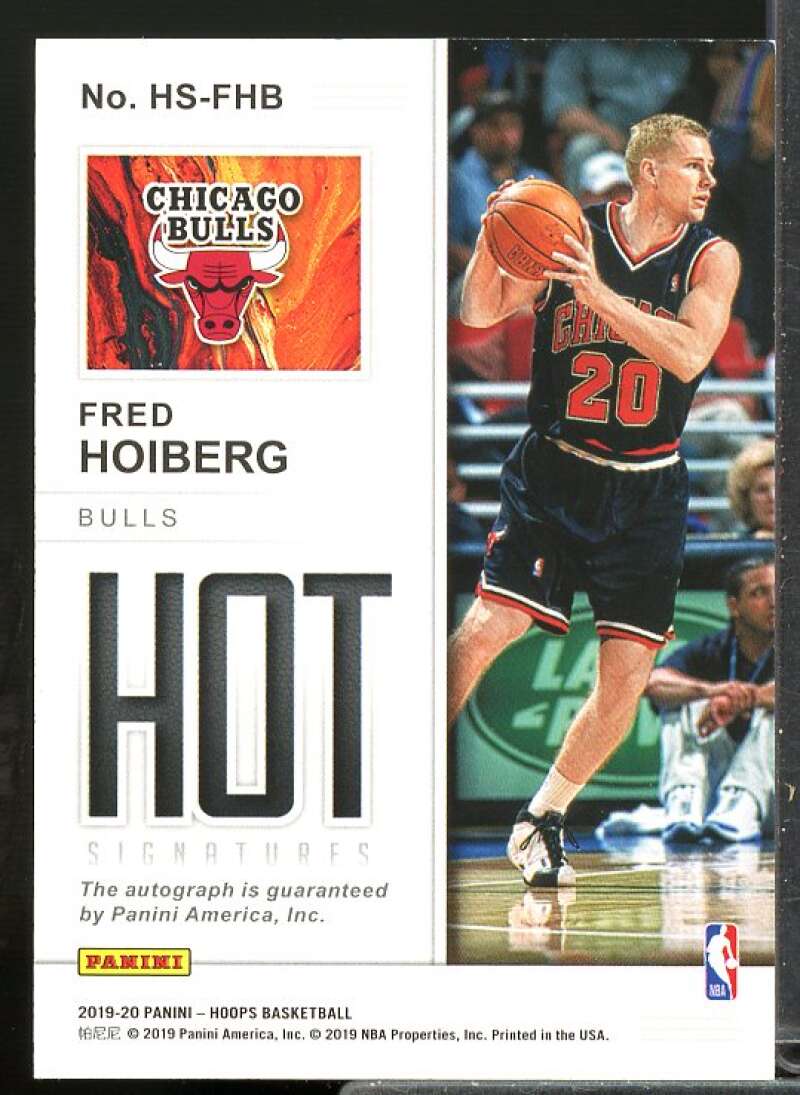 Fred Hoiberg Card 2019-20 Hoops Hot Signatures #41  Image 2
