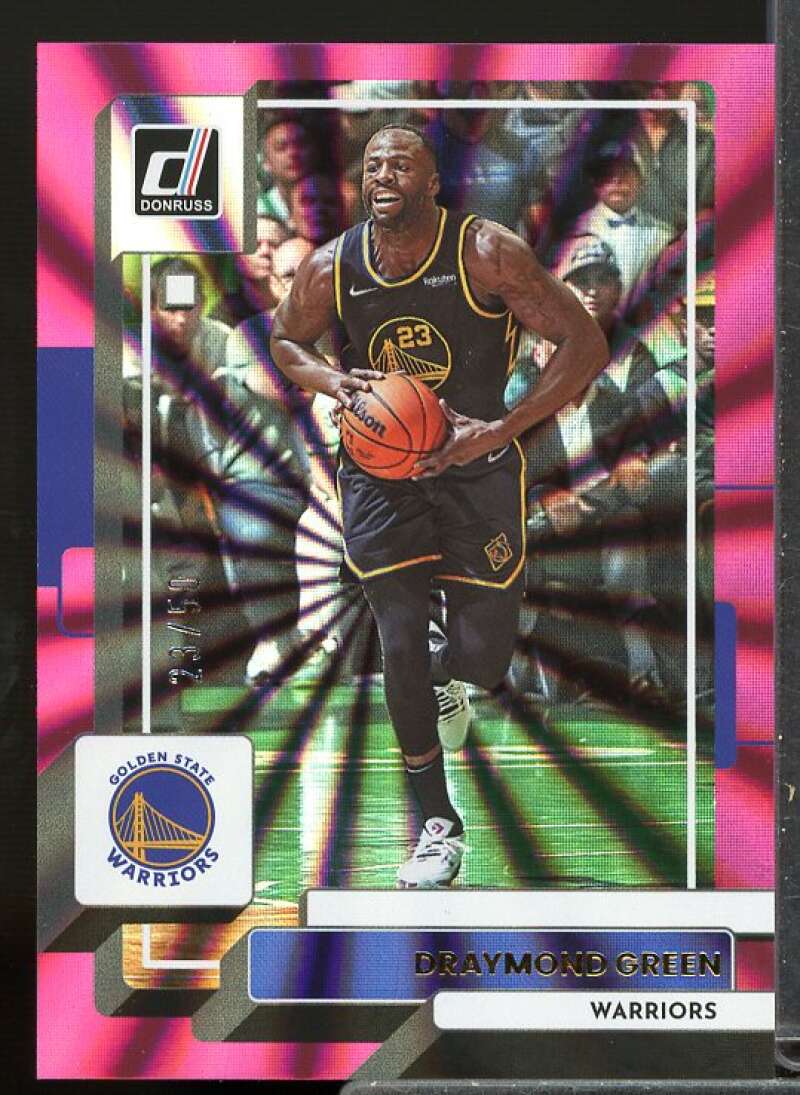 Draymond Green Card 2022-23 Donruss Holo Pink Laser #118  Image 1