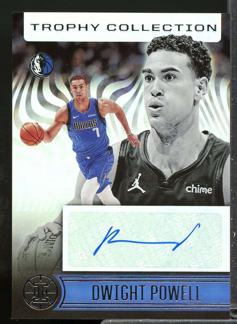 Dwight Powell Card 2020-21 Panini Illusions Trophy Collection Signatures #37  Image 1