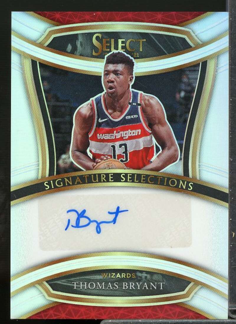 Thomas Bryant Card 2020-21 Select Signature Selections #2  Image 1
