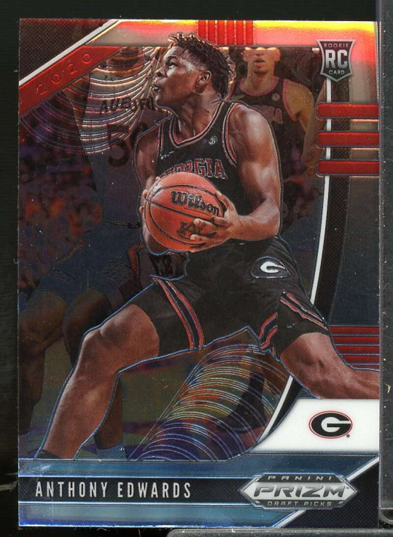 Anthony Edwards Rookie Card 2020-21 Panini Prizm Draft Picks #1  Image 1