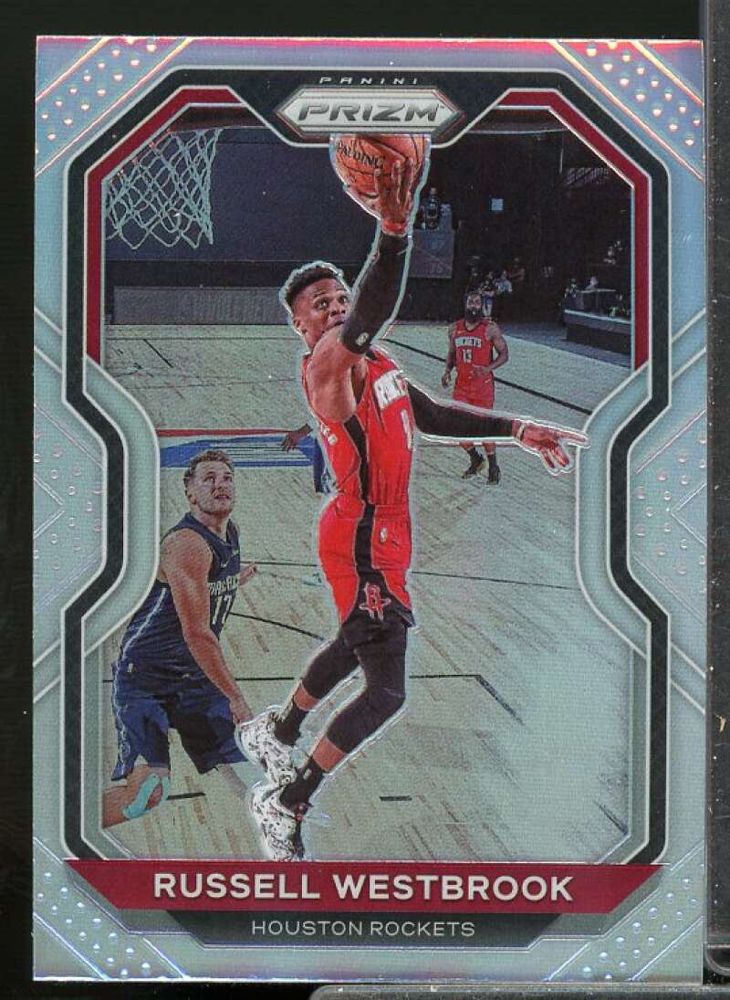 Russell Westbrook Card 2020-21 Panini Prizm Prizms Silver #248  Image 1