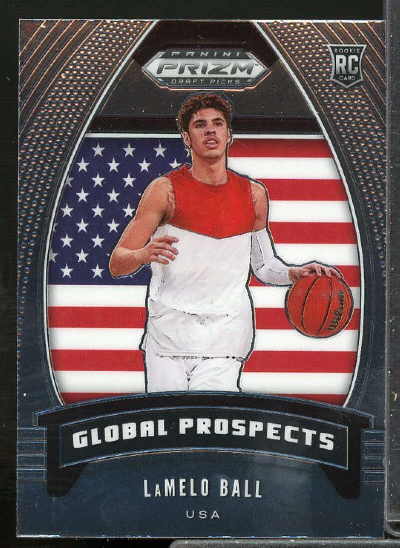 LaMelo Ball GP Rookie Card 2020-21 Panini Prizm Draft Picks #98  Image 1