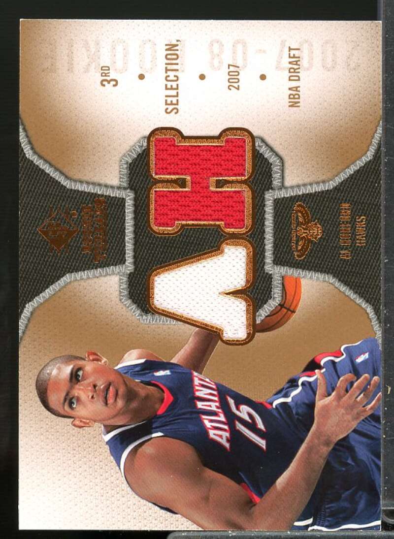 Al Horford Rookie Card 2007-08 SP Rookie Threads Rookie Threads #RTAH  Image 1