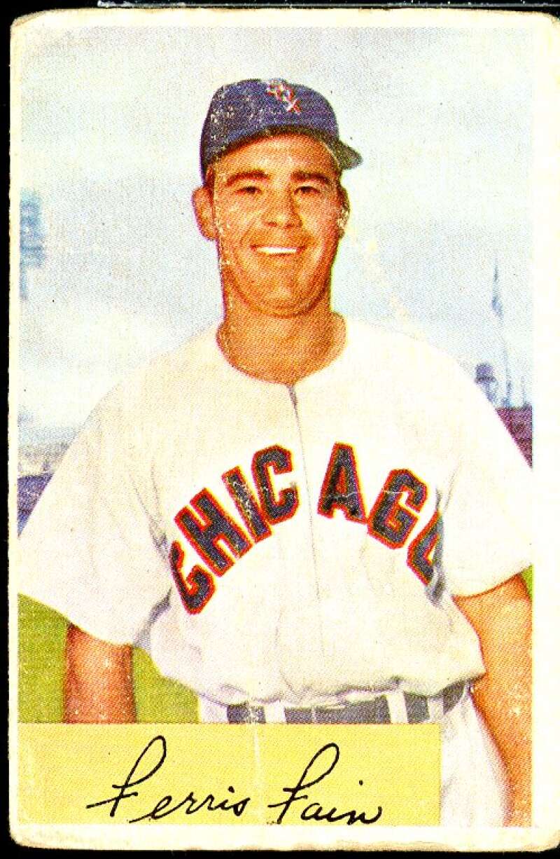 Ferris Fain Card 1954 Bowman #214  Image 1