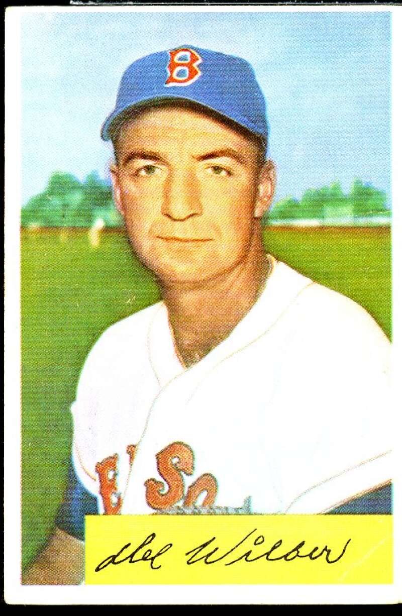 Del Wilber Card 1954 Bowman #178  Image 1