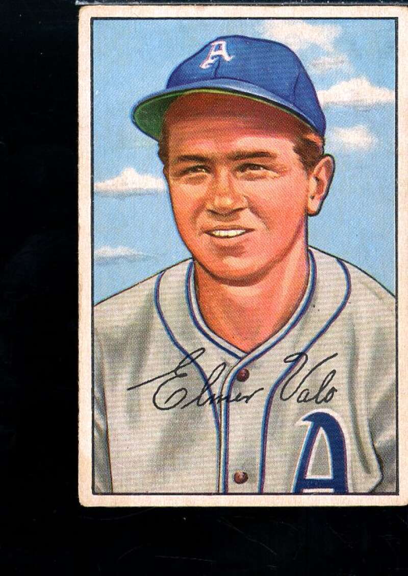 Elmer Valo Card 1952 Bowman #206  Image 1