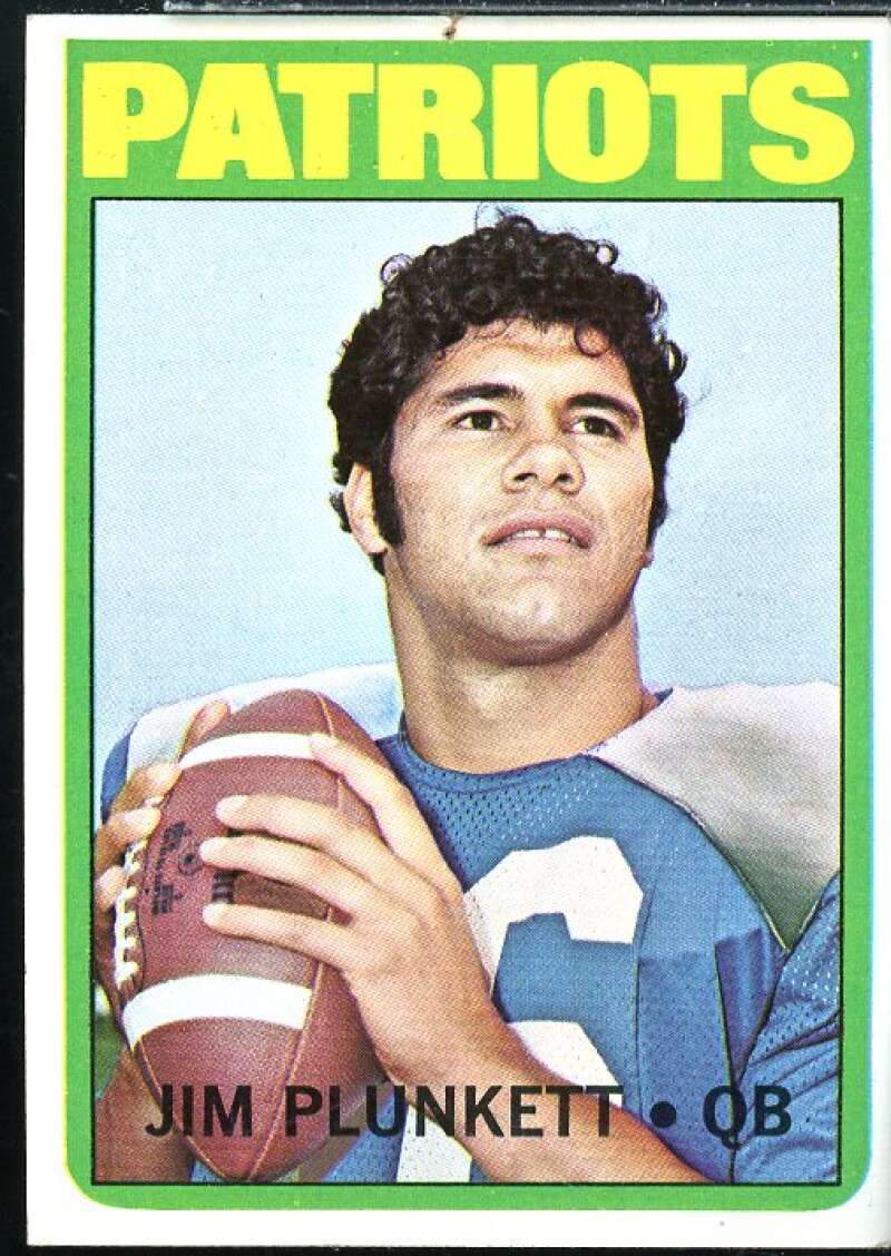 Jim Plunkett Rookie Card 1972 Topps #65  Image 1