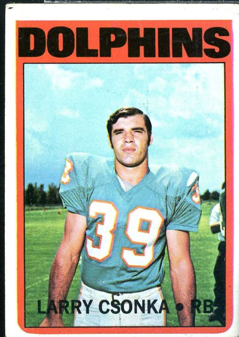 Larry Csonka Card 1972 Topps #140  Image 1