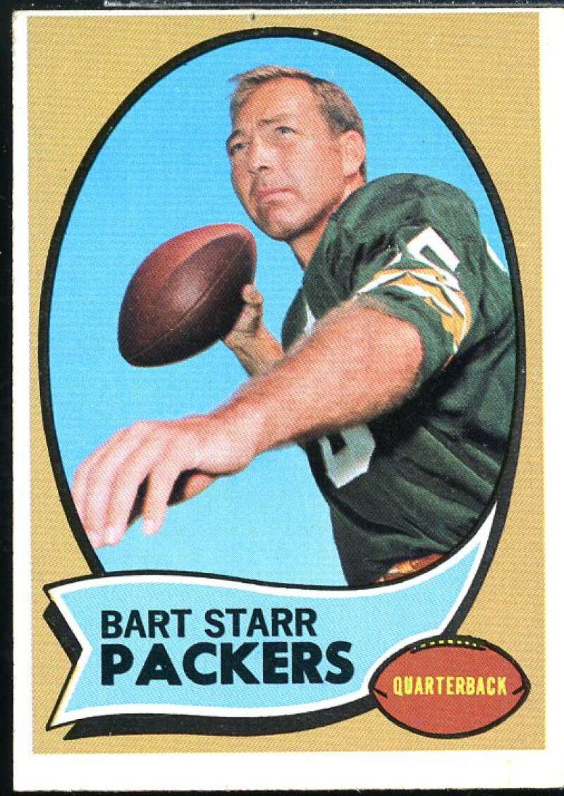 Bart Starr Card 1970 Topps #30  Image 1