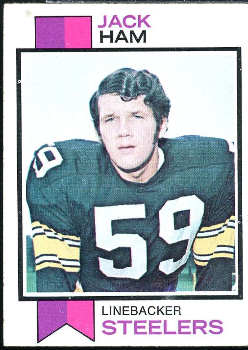 Jack Ham Rookie Card 1973 Topps #115  Image 1