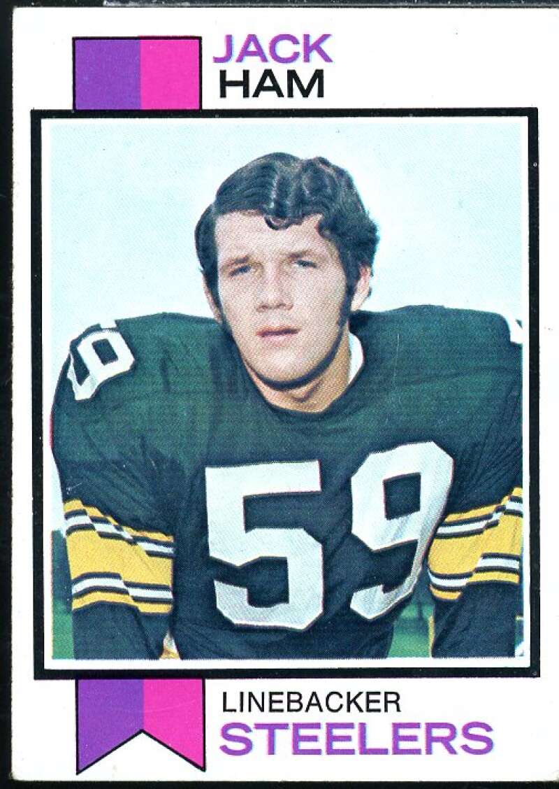 Jack Ham Rookie Card 1973 Topps #115  Image 1