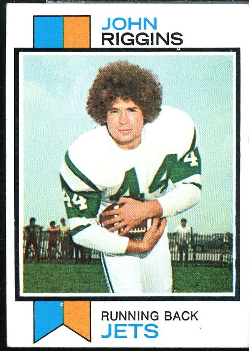 John Riggins Card 1973 Topps #245  Image 1