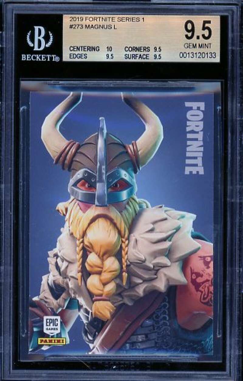 Magnus Card 2019 Fortnite Series 1 USA #273 BGS 9.5 Image 1