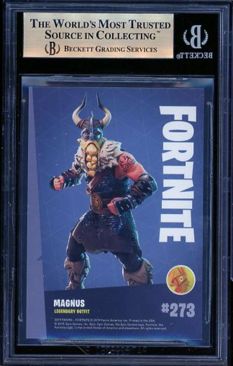 Magnus Card 2019 Fortnite Series 1 USA #273 BGS 9.5 Image 2