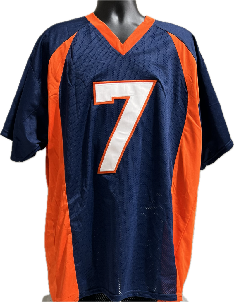 John Elway Autograph Signed Broncos Football Jersey BAS Authentic   Image 2