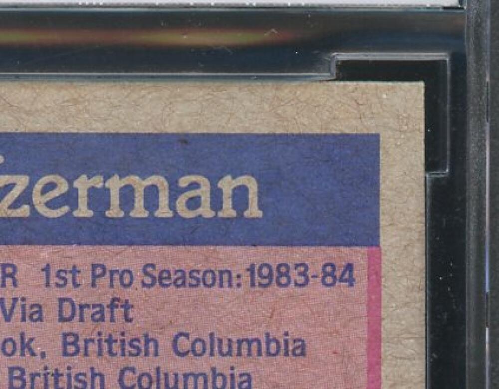 1984-85 Topps #49 Steve Yzerman Rookie Card BGS BCCG 10 Mint+ Image 4