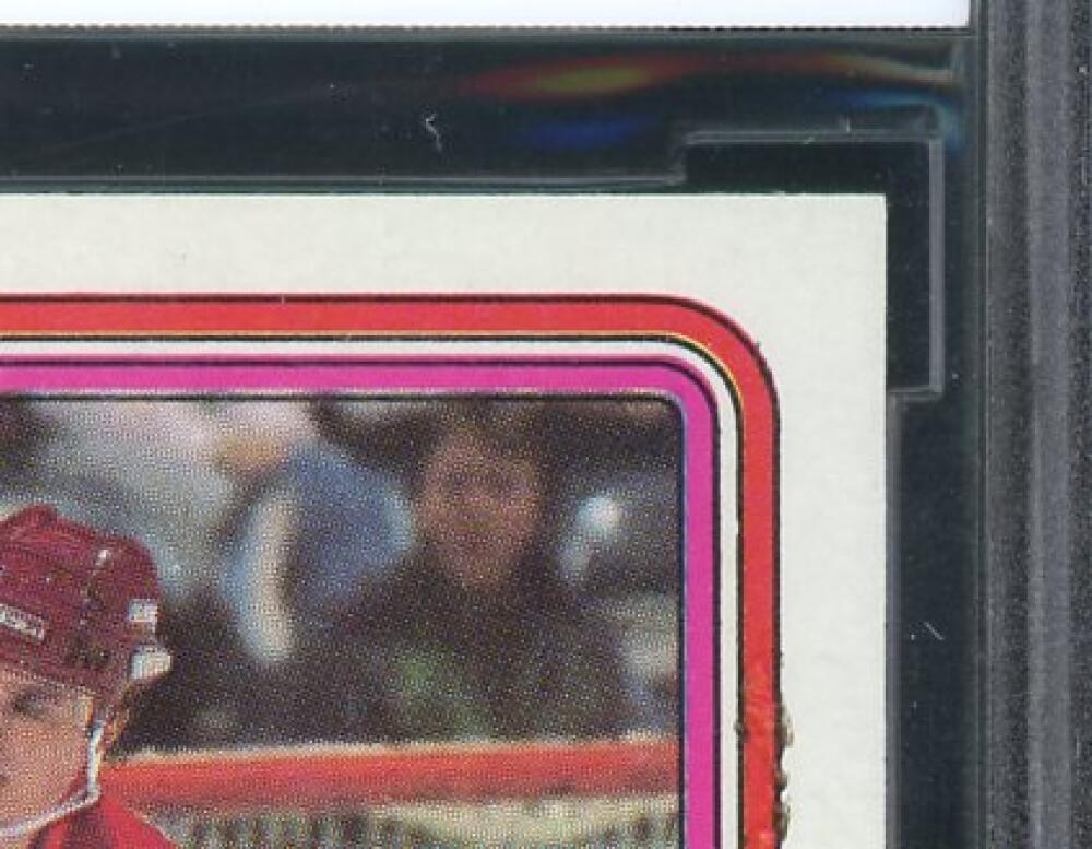 1984-85 Topps #49 Steve Yzerman Rookie Card BGS BCCG 10 Mint+ Image 8