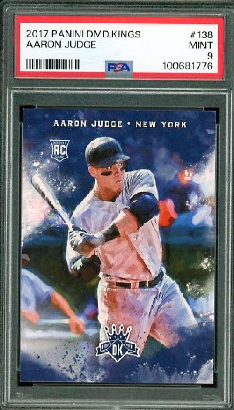 Aaron Judge Rookie Card 2017 Panini Diamond Kings #138 PSA 9 Image 1