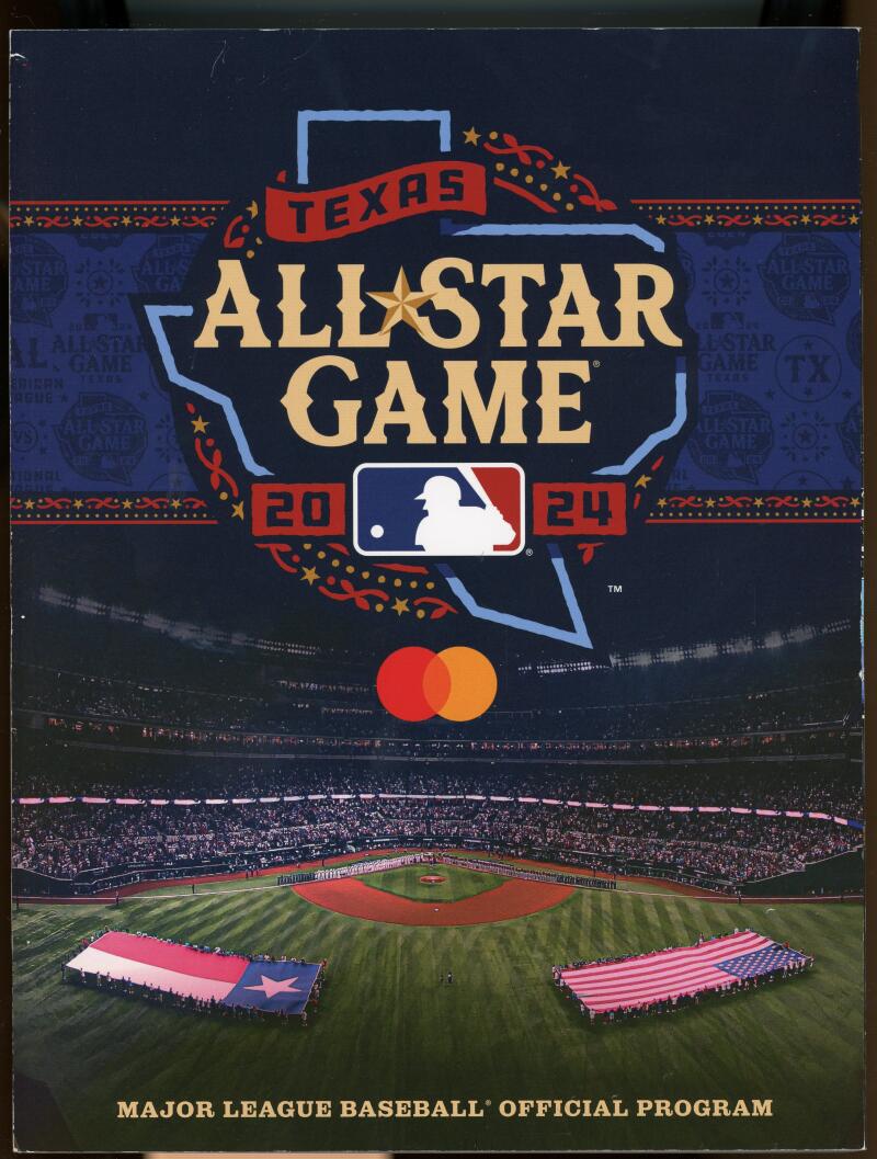 2024 MLB Texas Rangers All Star Game Program Image 1