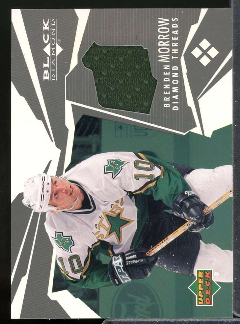 Brenden Morrow Card 2003-04 Black Diamond Threads Jersey #DTBM  Image 1