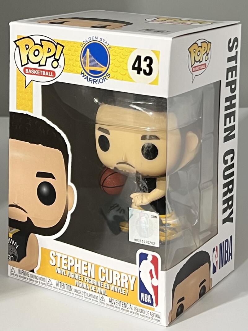 2020 Golden State Warriors Stephen Curry Basketball Funko Pop #43 Image 1