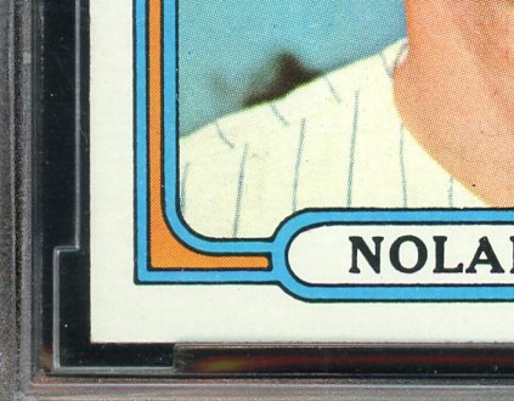 1972 Topps #595 Nolan Ryan Card BGS BCCG 9 Near Mint+ Image 5