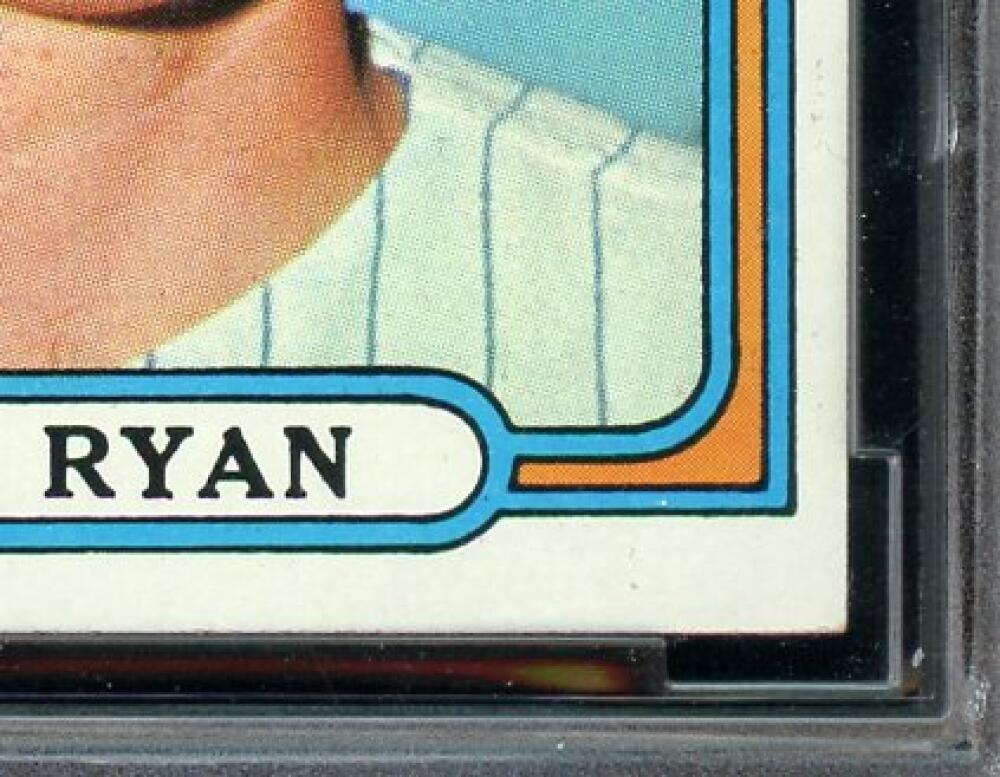 1972 Topps #595 Nolan Ryan Card BGS BCCG 9 Near Mint+ Image 6