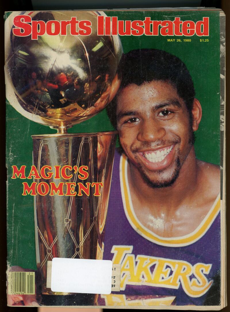 Sports Illustrated Magazine May 26 1980 Magic Johnson Lakers Championship Image 1