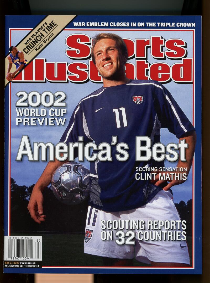 Sports Illustrated Magazine May 27 2002 World Cup Clint Mathis Image 1