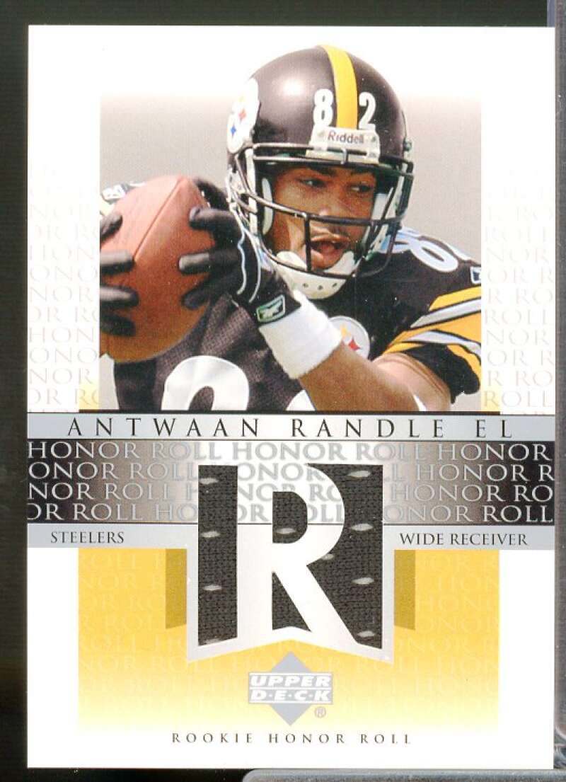 Antwaan Randle El 2002 Upper Deck Honor Roll Rookie Honor Roll Jerseys #RHREL  Image 1