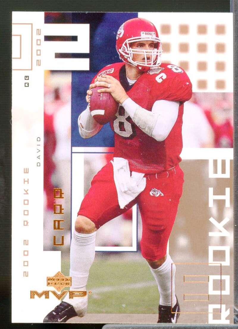 David Carr Rookie Card 2002 Upper Deck MVP #251  Image 1