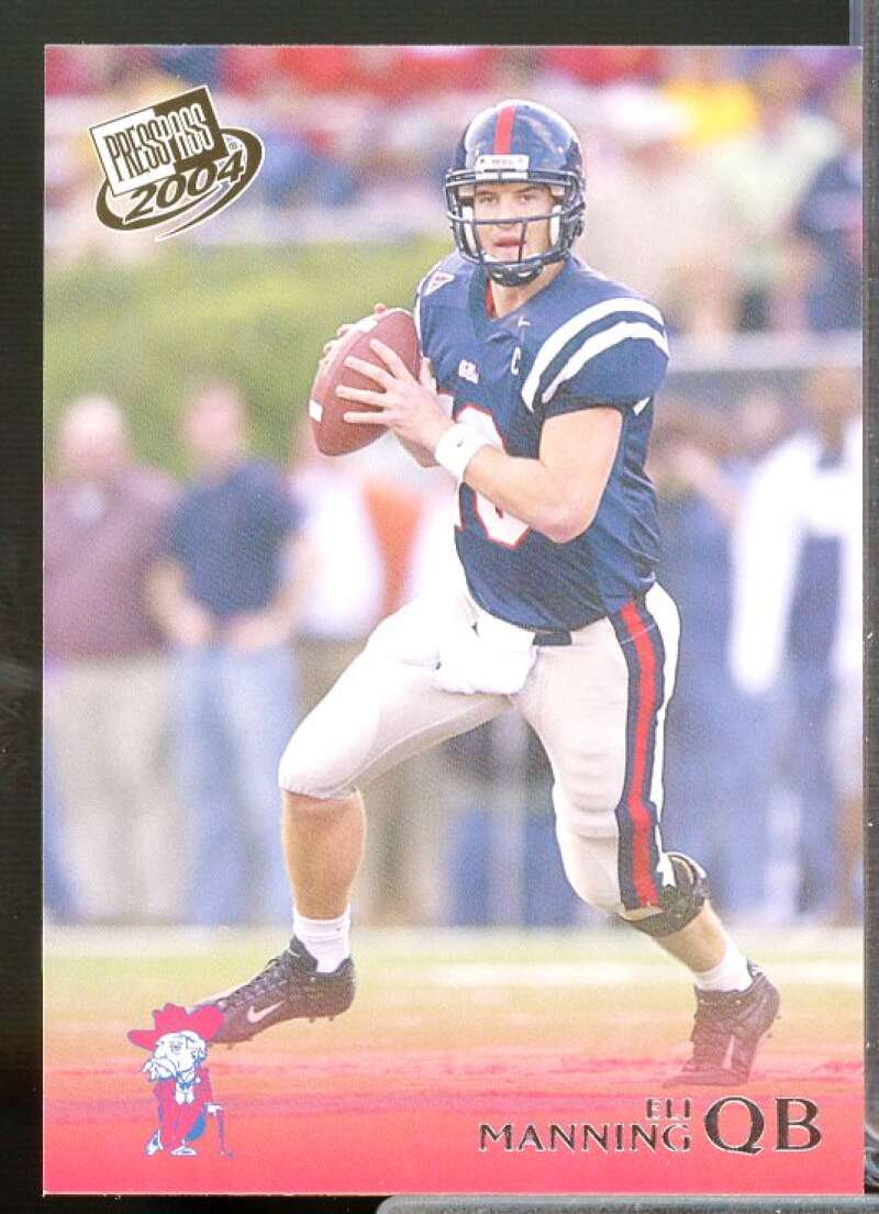 Eli Manning Rookie Card 2004 Press Pass #4  Image 1