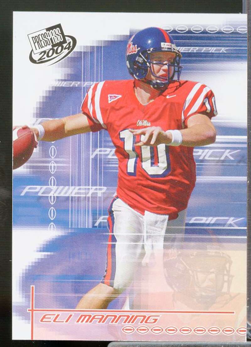 Eli Manning PP Rookie Card 2004 Press Pass #46  Image 1