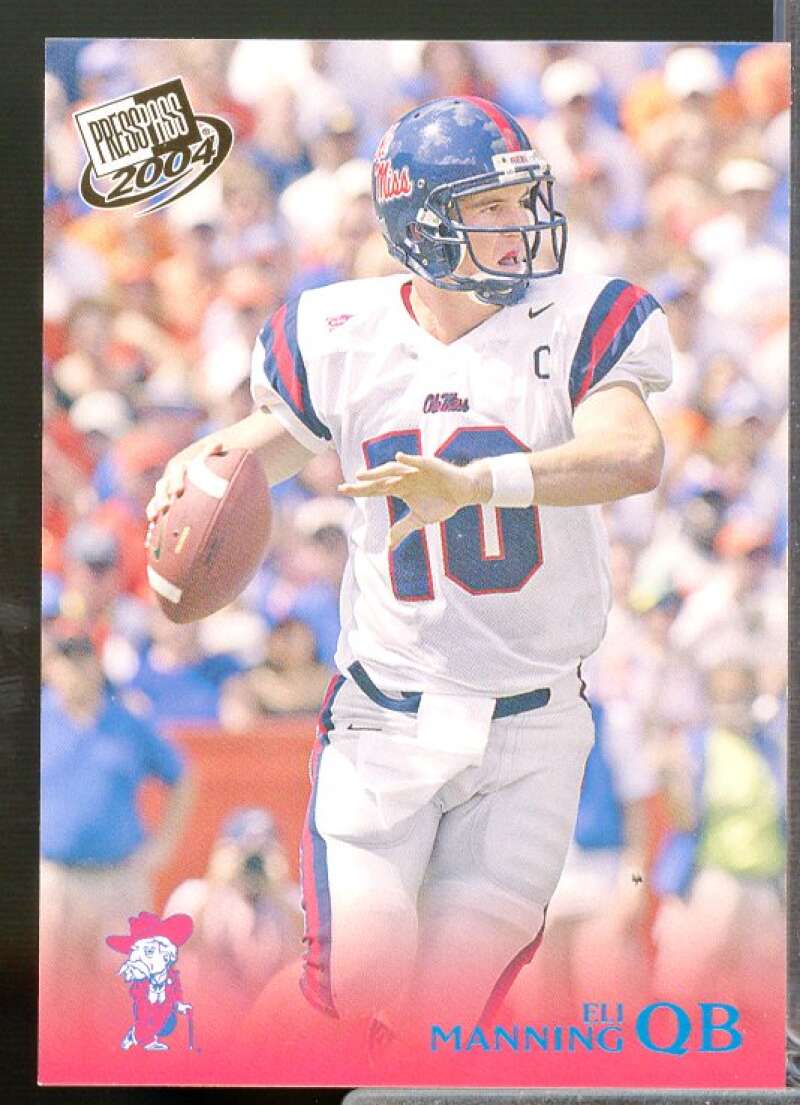 Eli Manning CL Rookie Card 2004 Press Pass Blue #B45  Image 1