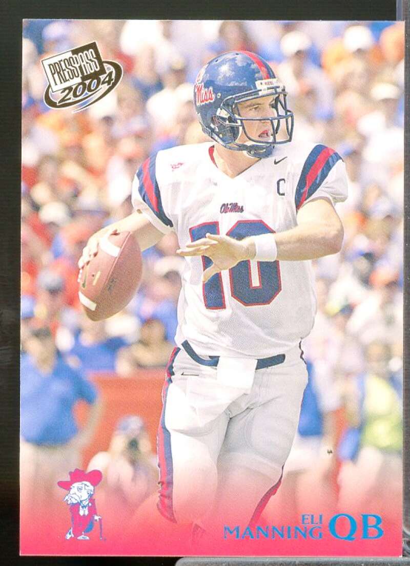 Eli Manning CL Rookie Card 2004 Press Pass Blue #B45  Image 1