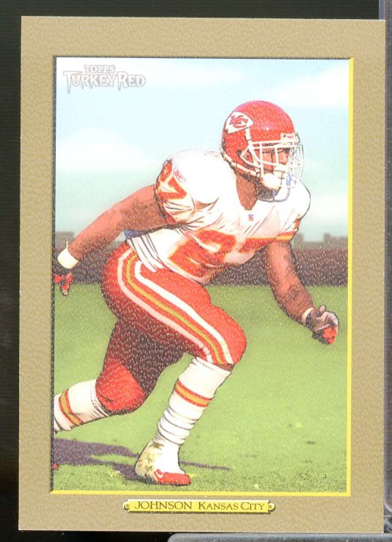 Larry Johnson Card 2005 Topps Turkey Red Gold #145  Image 1