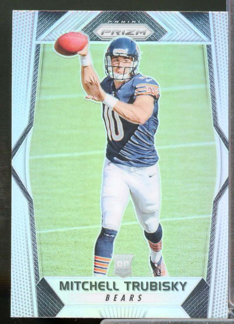 Mitchell Trubisky Card 2017 Panini Prizm Prizms Prizms #209  Image 1