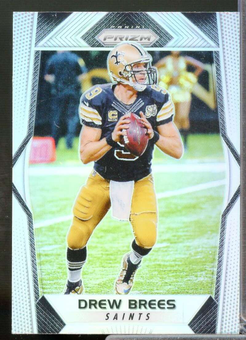 Drew Brees Card 2017 Panini Prizm Prizms #192  Image 1