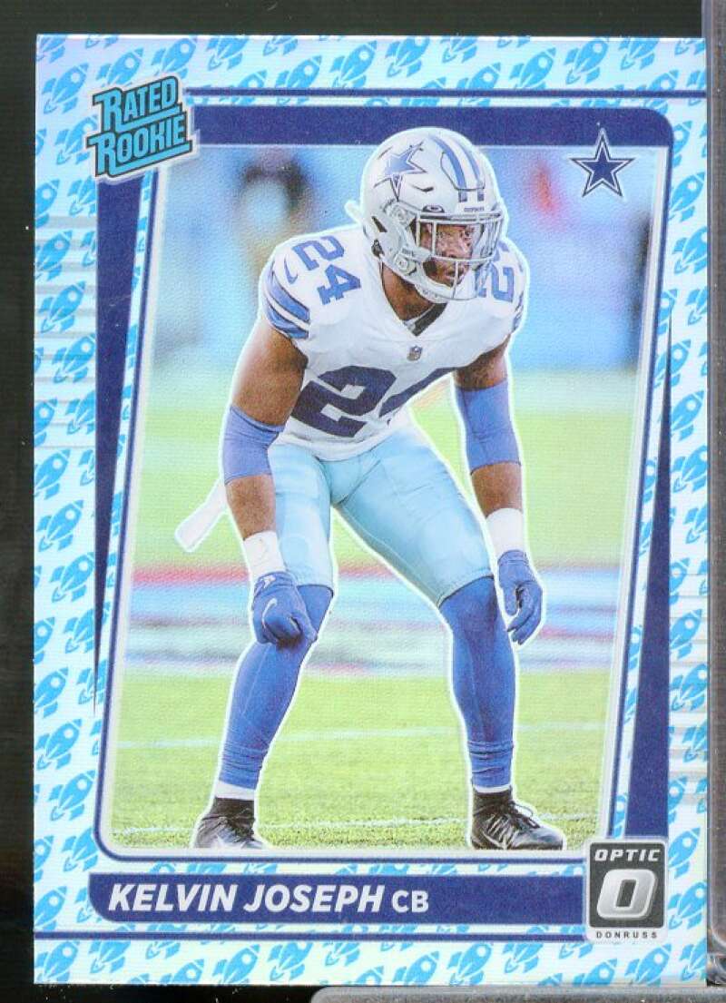 Kelvin Joseph Rookie Card 2021 Donruss Optic Rocket #250  Image 1