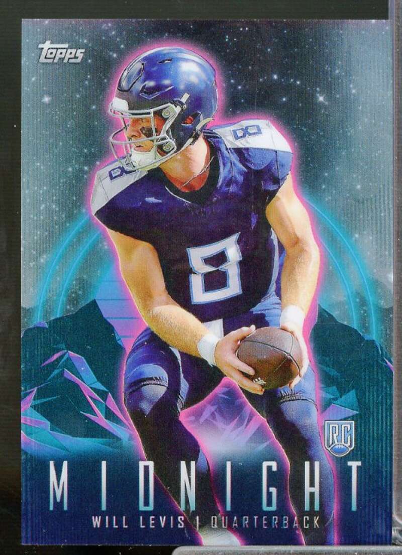 Will Levis MIDNIGHT Rookie Card 2023 Topps Composite #349  Image 1