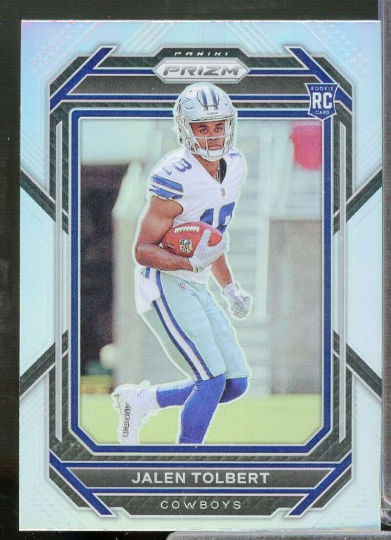Jalen Tolbert Rookie Card 2022 Panini Prizm Prizms Silver #333  Image 1