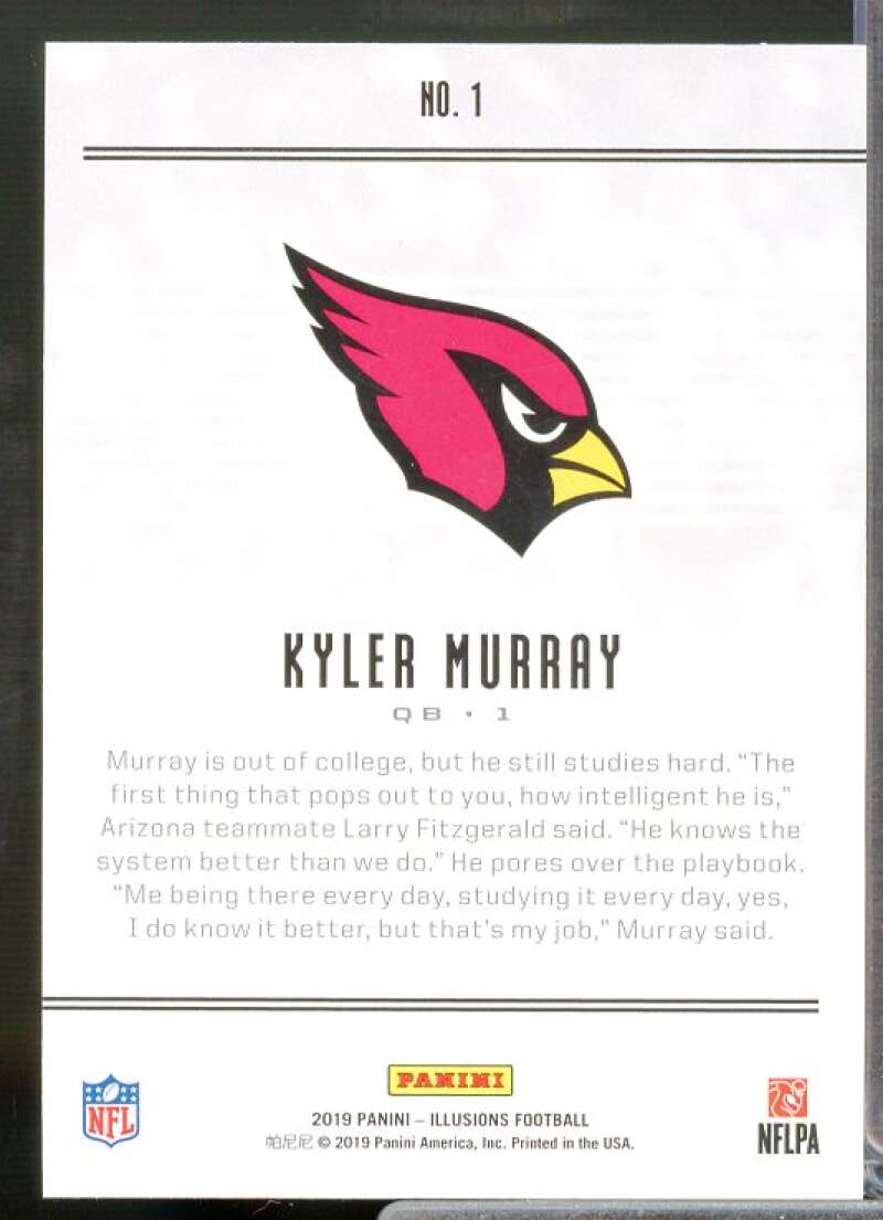Kyler Murray Rookie Card 2019 Panini Illusions #1  Image 2