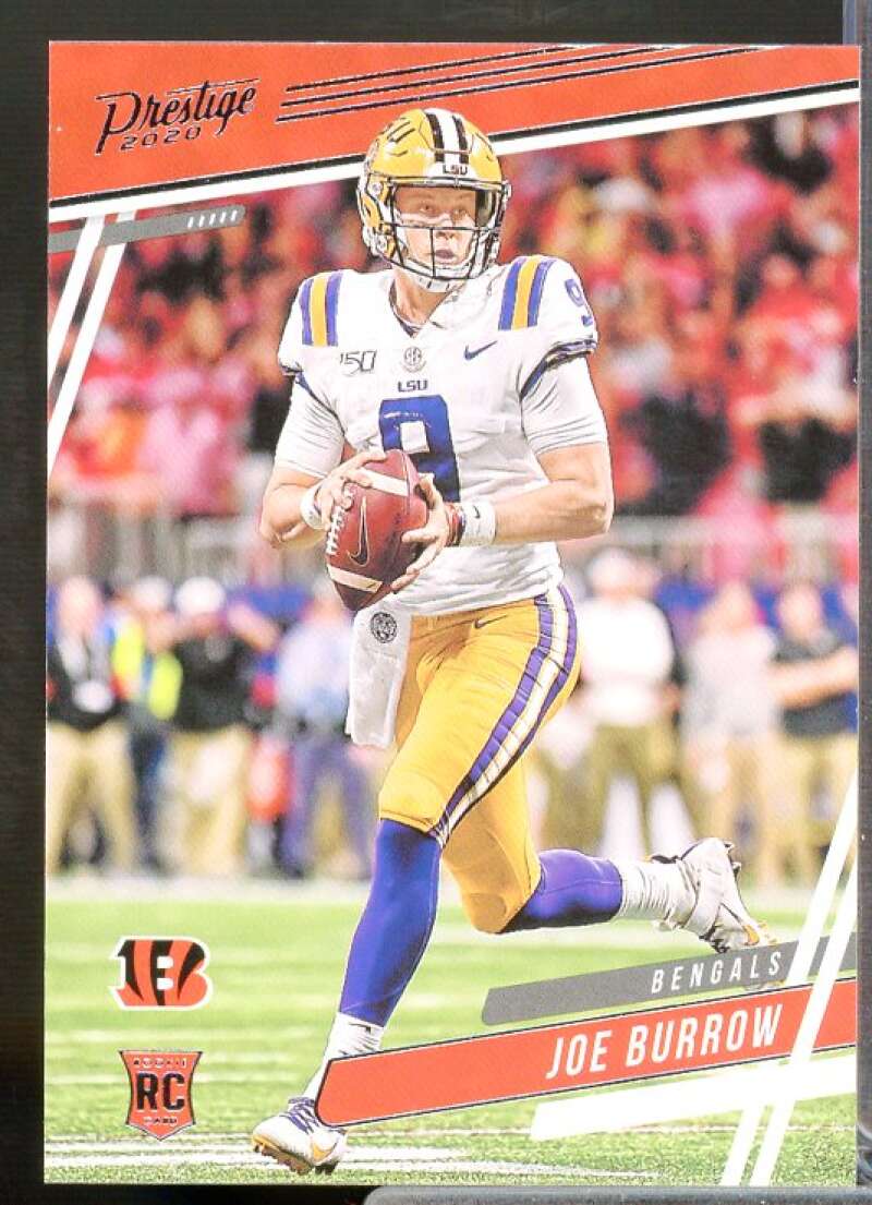Joe Burrow Rookie Card 2020 Prestige #258  Image 1
