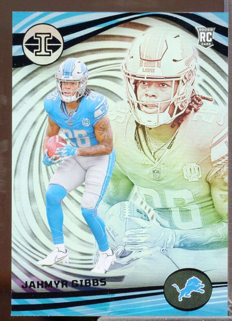 Jahmyr Gibbs Rookie Card 2023 Panini Illusions #38  Image 1