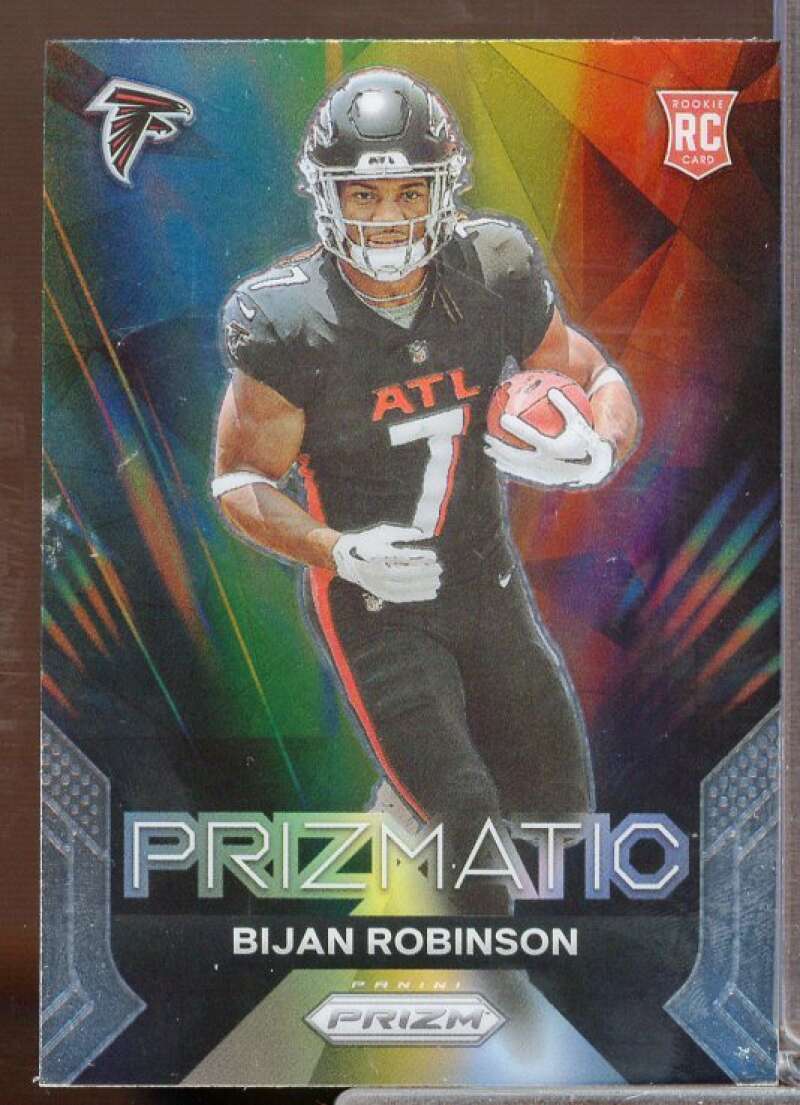 Bijan Robinson Rookie Card 2023 Panini Prizm Prizmatic #19  Image 1