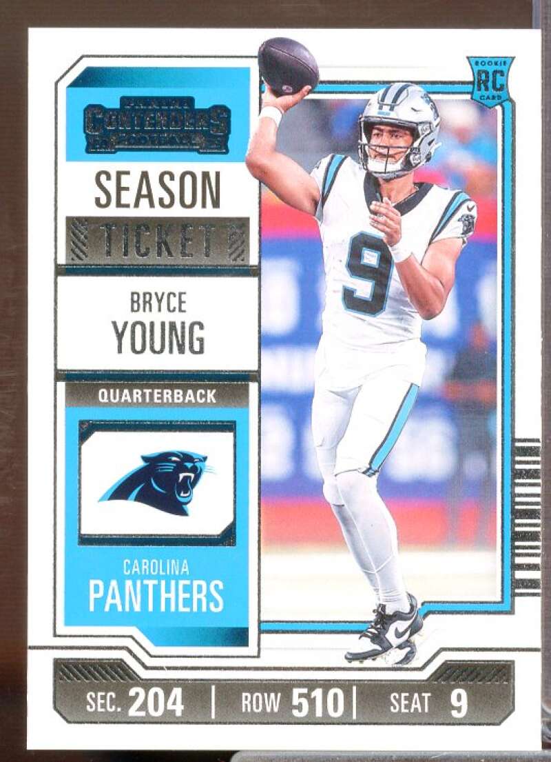 Bryce Young Rookie Card 2023 Panini Contenders #15  Image 1
